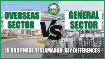 Overseas vs General Sectors in DHA Phase 4