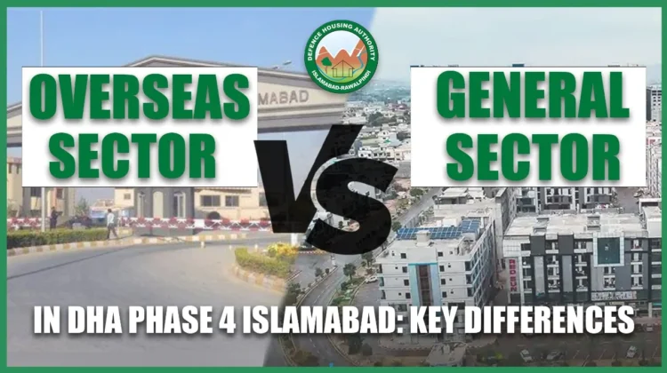 Overseas vs General Sectors in DHA Phase 4